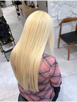 モアナ バイ ヘッドライト 川口店(Moana by HEADLIGHT)&nbsp;Moana【川口】#ブリーチ#ブロンド#ダブルカラー