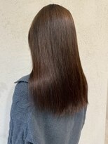 美々百花 ザスパ(美々百花 theSPA)&nbsp;髪質改善ストレート 艶髪 グレージュカラー 透明感カラー 20代