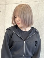 ローレン(Lolen.)&nbsp;ミルクティーベージュ/小顔に見せるタッセルボブ