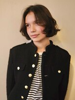 ランプ 代官山(the lamp)&nbsp;透明感カラーナチュラルブラウンショートボブレイヤー大人美人