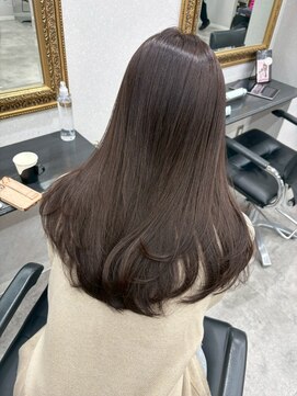 ナンバー ジルバ 立川(N° jillva) 韓国顔まわりレイヤーカット髪質改善透明感カラー20代30代40代