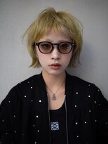 ギークス(GEEKS) 【GEEKS渋谷】ハッシュボブ/デザインカラー/冬カラー/ボブウルフ