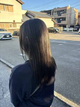 テントヘアー(tent hair) ベージュカラー