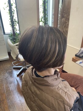 ナチュラルヘアーラック ふわっとボブ