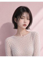 ヘアーメイク スリー(Hair Make 3) 30代40代髪型ショートウルフ前髪ボブミニウルフタッセルボブヘア