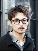 渋谷ルーズショートアクティブショートツイストスパイラルパーマ