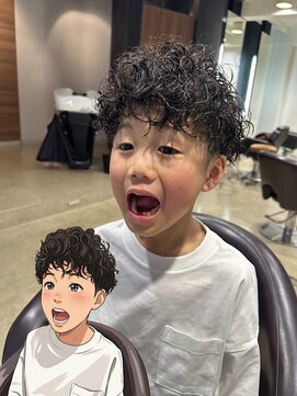 オム グランド(HOMME GRAND) 子供パーマインスタ予約のみ