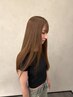レディースカット+縮毛矯正 ￥18900 朝のアイロン不要 時短ストレート
