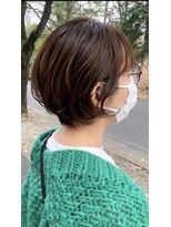 ヨーク(YOKE) ひし形ショート/髪質改善カラー