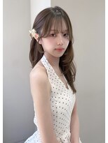 ボタン テンジン(VOTAN tenjin)&nbsp;【votan_はまひ】盛れる♪顔まわりカット×ミルクブラウン