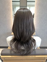 クム 川越(kum)&nbsp;【暗めでも透明感♪】大人っぽいグレージュカラー【クム川越】