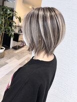 リオリス ヘア サロン(Rioris hair salon)&nbsp;コントラストハイライト/ショートウルフ