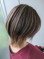 ヘアサロン レゴリス(hair salon REGOLITH)&nbsp;ショートレイヤー×ハイライト