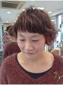 マッシュショート＆ハイライト