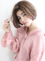 ハレ(HALE)&nbsp;【HALE銀座】かきあげバング×ワンレンボブ