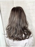 【Alma hairアルマヘア】アイスグレー☆ハイライト