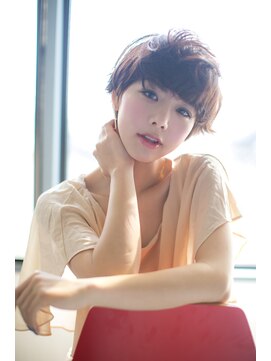 エリア(area) 【area本店 西大島】くせ毛風 大人かわいい 丸みショート☆