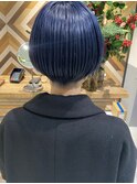 【studio noll. 】ブルーベリーカラー×ショート