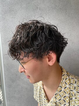 ヘアサロンM 新宿 ゆるめスパイラルパーマ