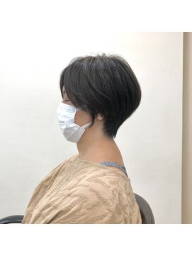 テルミークリニカルデザイン 北千里 30代40代50代似合わせひし形ショートボブ