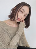 大人かわいい美髪ナチュラルボブ20代30代40代