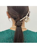 キー(kii)&nbsp;ヘアセット　ヘアアレンジ　福岡　天神　薬院　今泉　20代