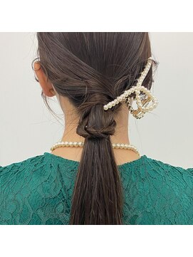 キー(kii) ヘアセット　ヘアアレンジ　福岡　天神　薬院　今泉　20代