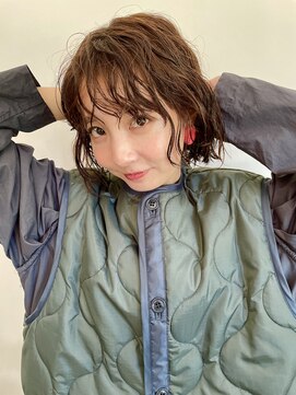ソーイ ヘアー 平尾(soi hair) 【soi・ソーイ】ウェーブパーマボブ