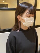 ウィーブス セタガヤ(weaves -SETAGAYA-) インナーカラー×デザインカラーピンク【weaves-SETAGAYA-】