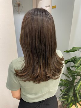 トゥーリ 薬院店(tuuli) tuuli miyu カーキグレージュ/大人ヘア/くびれヘア