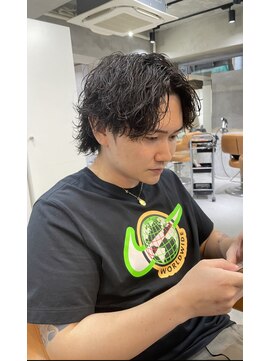 レックス 中野(rex) ウルフカット/メンズウルフ/波巻きスパイラル