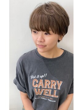 ゼル ビッグアイ(ZELE) マッシュショート