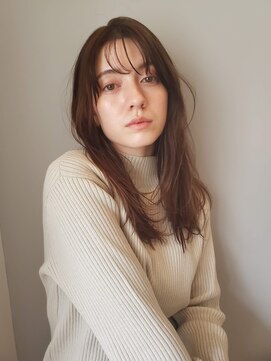 ガーランド (Garland) 小顔カット/前髪カット/ミディアムヘア/ブリーチなし