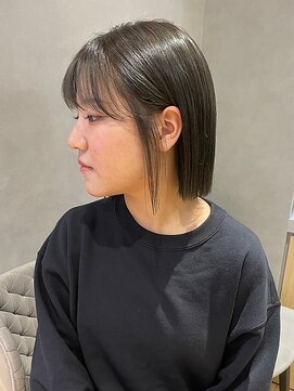 ジルバイジアン(JILL by GIEN) ぱっつんボブ/ストレート/セミショート