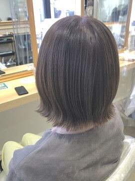 アッシュ 高津店(Ash) ボブカット×オリーブベージュ