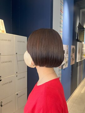 コワファースト 大分(COIFF1RST) ナチュラルブラウンカラー！ミニボブstyle