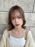【人気No.1/白髪染め◎】似合わせカット+美髪カラー+艶トリートメント￥11550