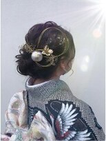 リアン 八幡筋店(lien)&nbsp;着付けアップアレンジ♪