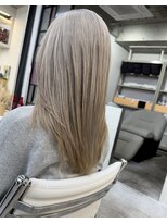 ディジョン(Dijon)&nbsp;韓国顔まわりレイヤーカットグレージュオリーブベージュブラウン