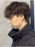 シャドウパーマメンズパーマメンズマッシュ群馬高崎韓国風眉毛