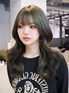 アイティーバイアルバム 藤沢店(IT by ALBUM) ロング韓国ヘア美髪顔周りレイヤー_ba542611