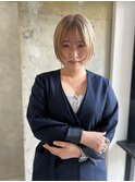 【MIYA】ハイトーンレイヤーボブ