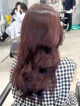 ラック(LUCK) 船橋/くすみベージュ/細めハイライト