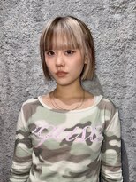 ブロック ジャポン(bloc japon)&nbsp;White × brown Design color / bob cut