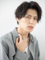 モッズヘア メン 上尾東口店(mod's hair men)&nbsp;20代30代センターパートスパイラルパーマフェードスタイルf上尾