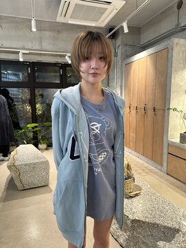 オムズポカ 栄矢場町店(OM's poka) ショートボブ/フェイスレイヤー