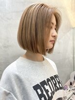 ロンドリゼル 札幌(Lond RiseL)&nbsp;マロンベージュ/ボブ/前髪/レイヤー/小顔/髪質改善/縮毛矯正札幌