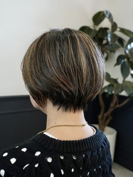 ログ(LOG) ハイライト◎ショートボブ◎高松