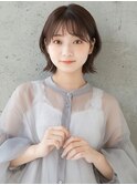 黒髪×外ハネボブ♪