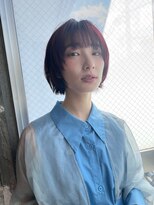 クラン バイ ヘッドライト 青葉台店(clan by HEADLIGHT)&nbsp;clan【青葉台】ミディアム/ウルフ/チェリーブラウン/レイヤー